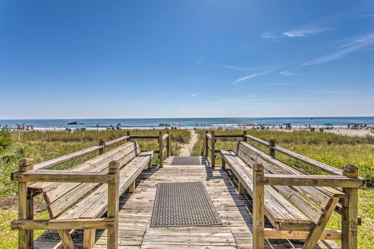 Beachy Condo With Pool Access And Steps To Boardwalk! Myrtle Beach Exteriör bild