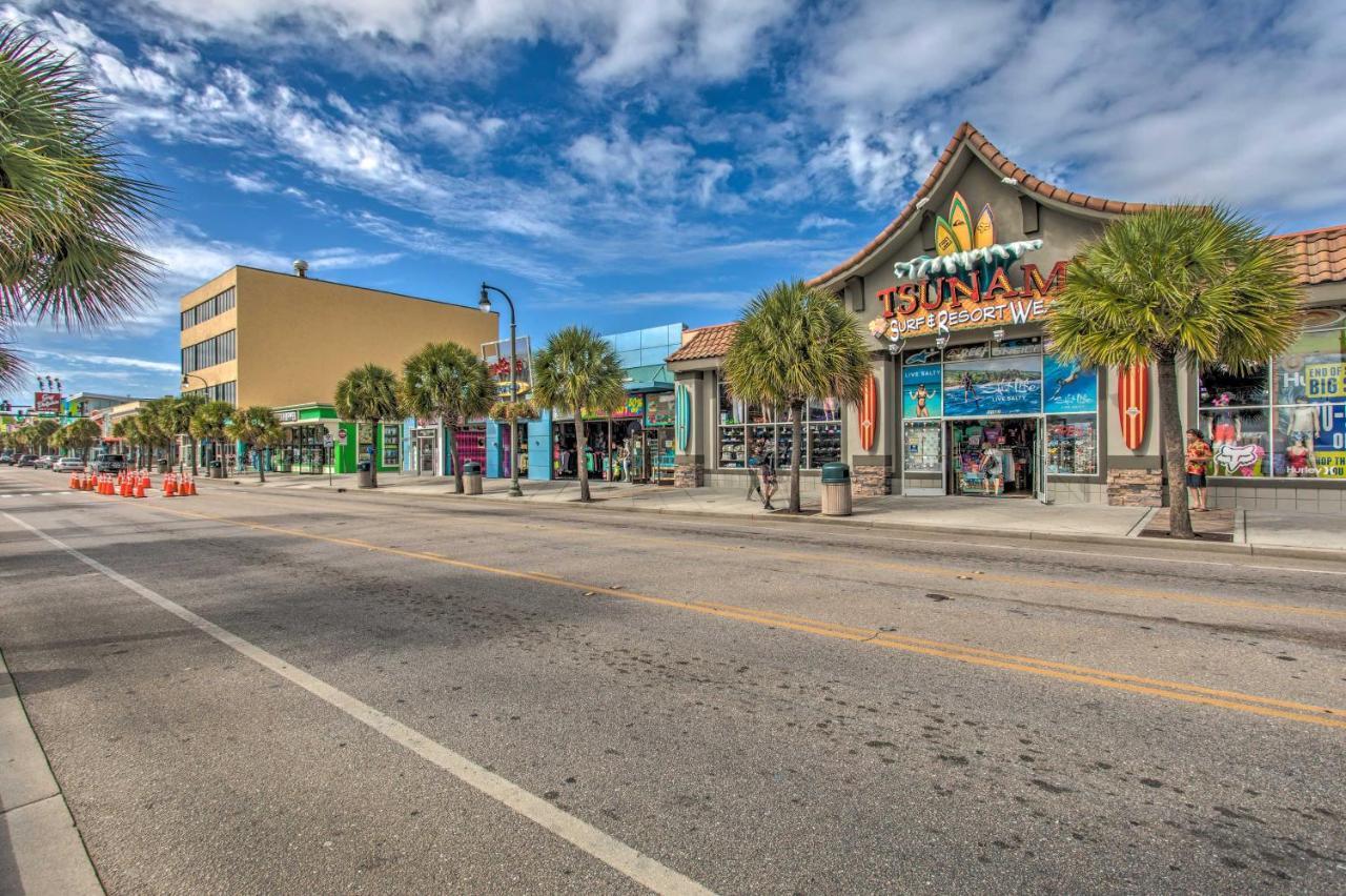 Beachy Condo With Pool Access And Steps To Boardwalk! Myrtle Beach Exteriör bild