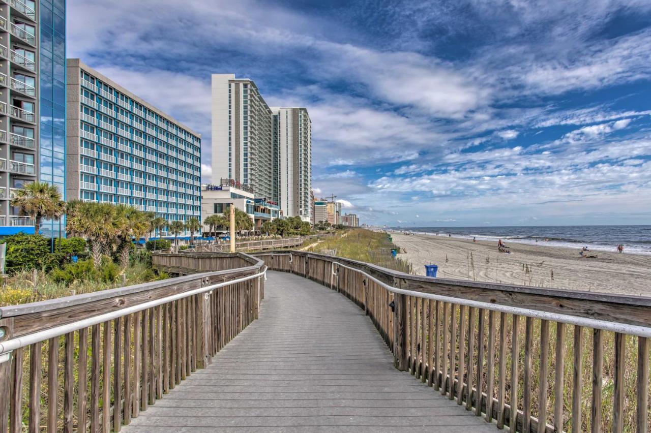Beachy Condo With Pool Access And Steps To Boardwalk! Myrtle Beach Exteriör bild