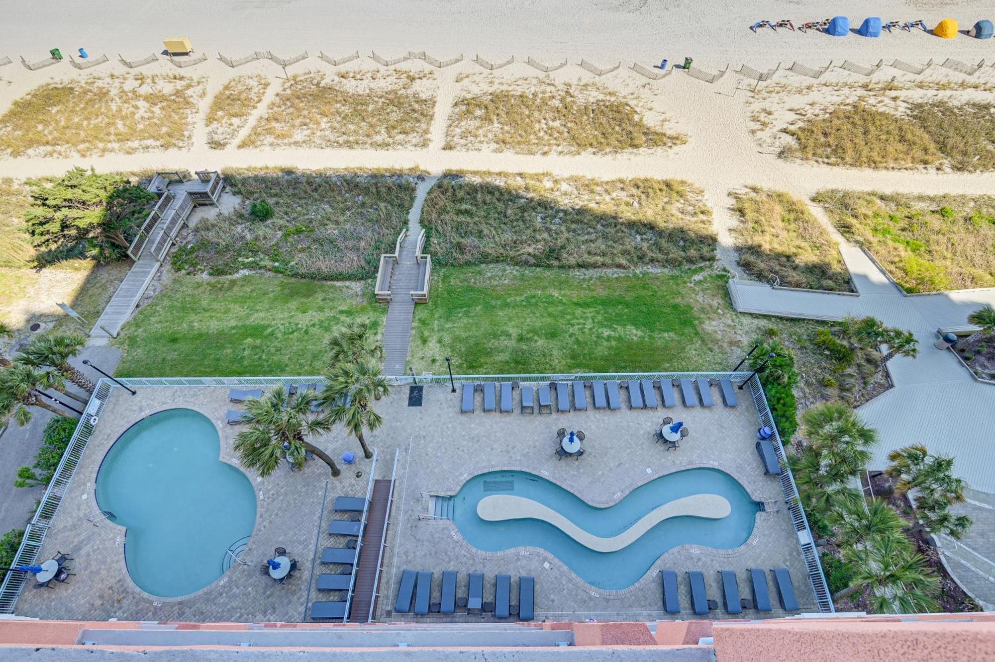 Beachy Condo With Pool Access And Steps To Boardwalk! Myrtle Beach Exteriör bild