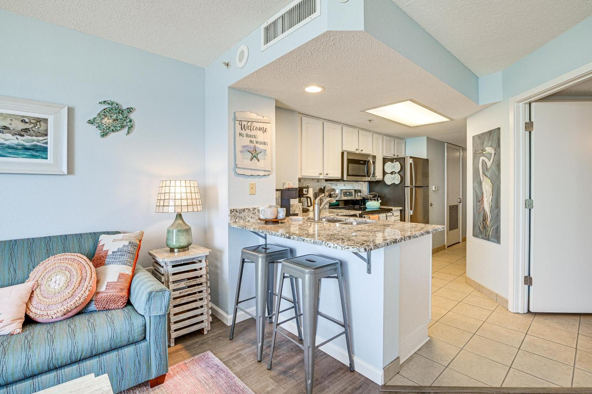Beachy Condo With Pool Access And Steps To Boardwalk! Myrtle Beach Exteriör bild