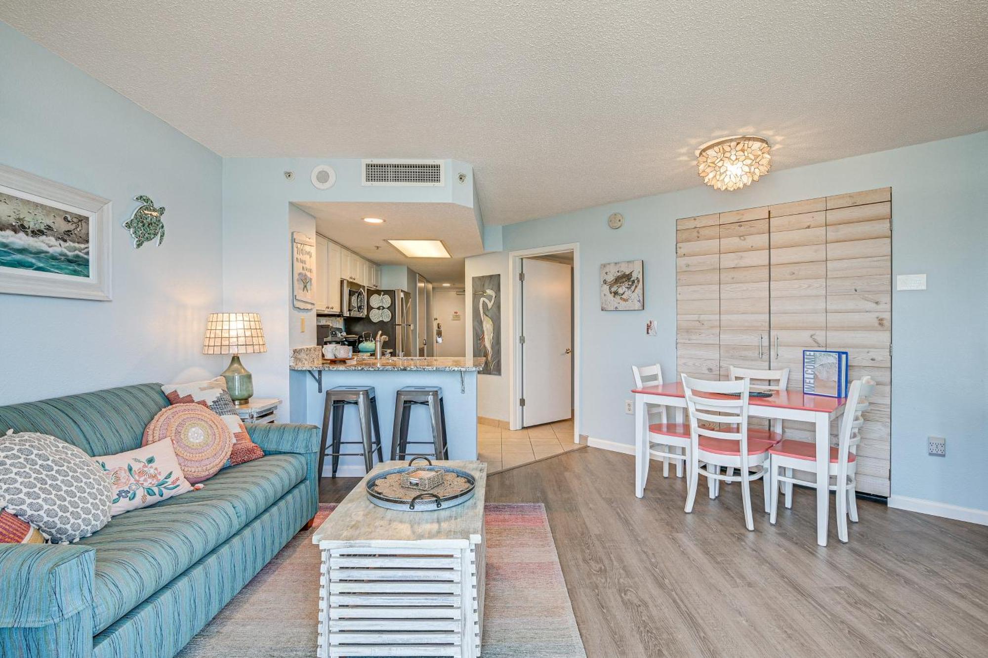 Beachy Condo With Pool Access And Steps To Boardwalk! Myrtle Beach Exteriör bild