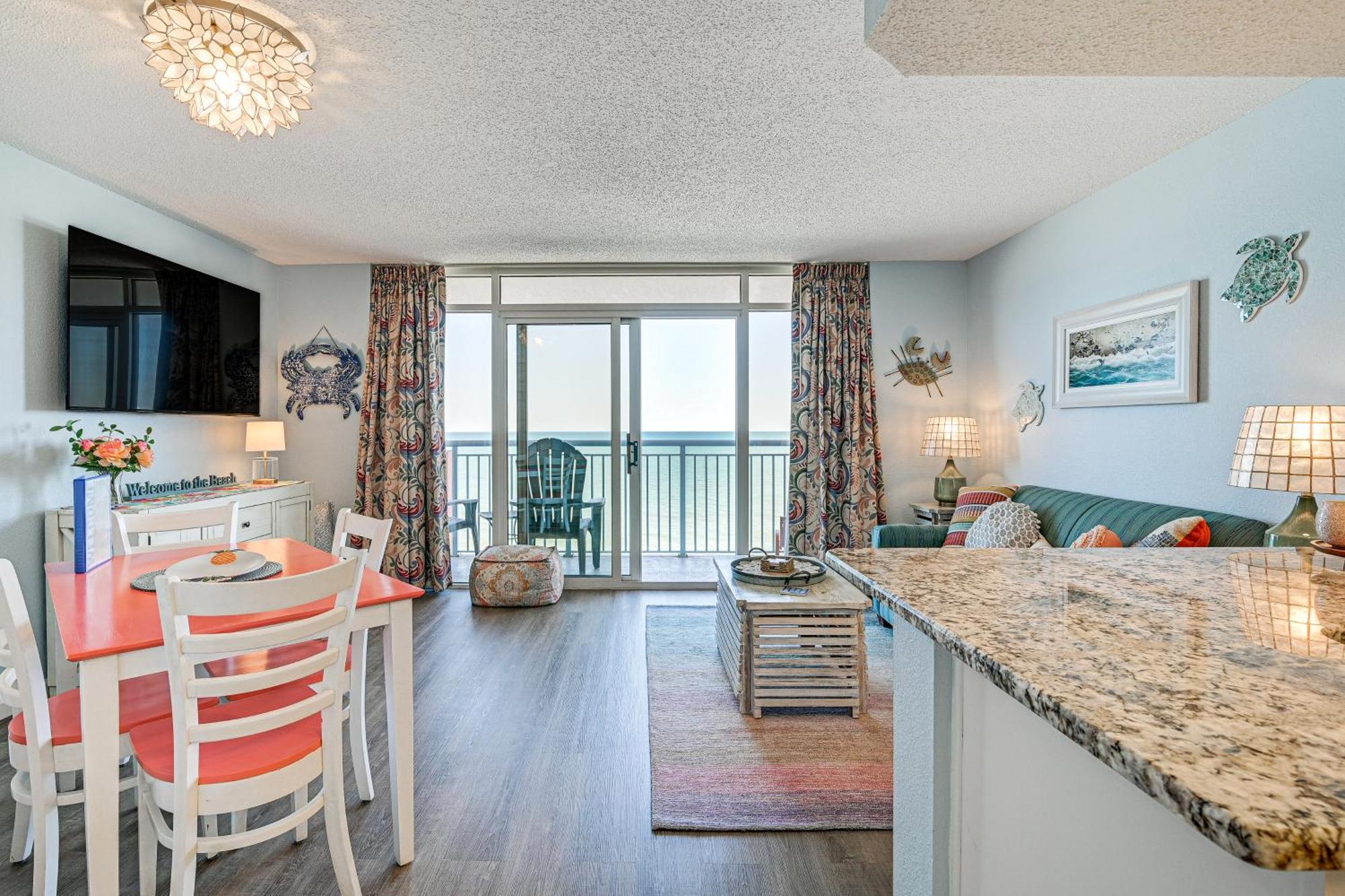 Beachy Condo With Pool Access And Steps To Boardwalk! Myrtle Beach Exteriör bild